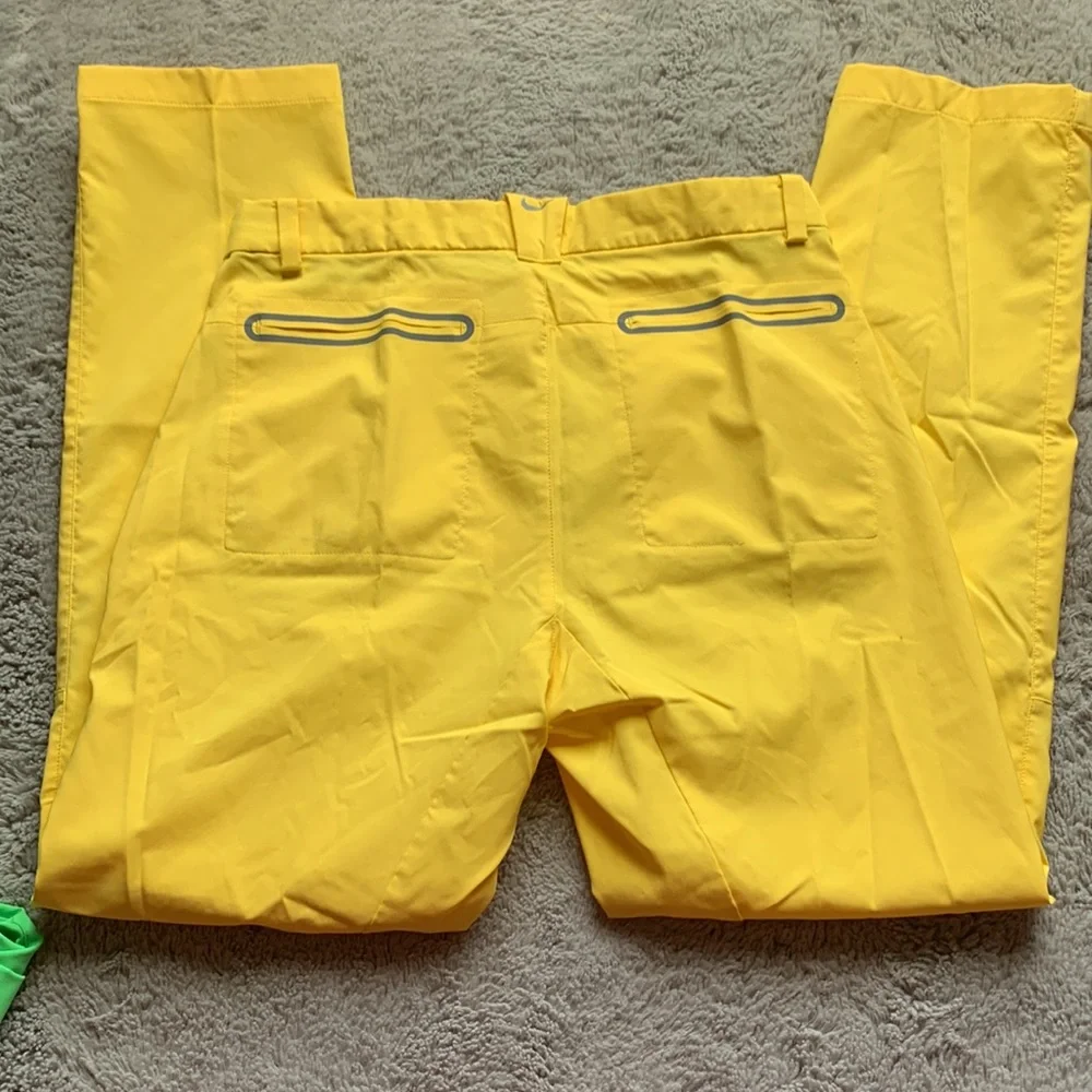 Yellow Nike golf pants - Picture 2 of 7